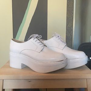 Rachel Comey White platform shoe
